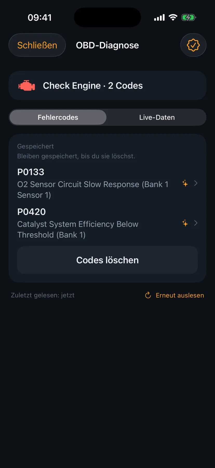 Check-Engine-Leuchte, entschlüsselt